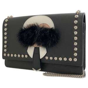Fendi Chain Wallet by Karl Lagerfeld Black
